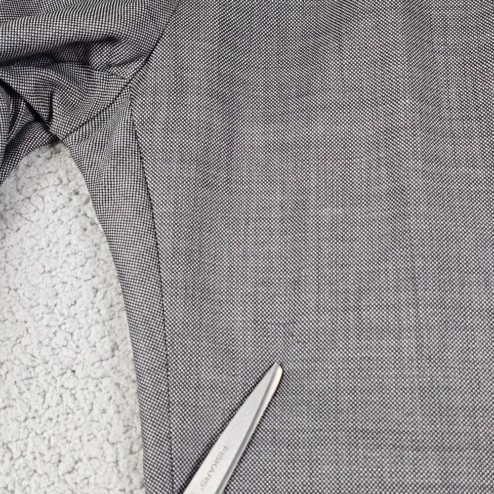 Banana Republic Pants Mens 35x29 Gray Wool Nail Head Tailored Slim Fit Trouser